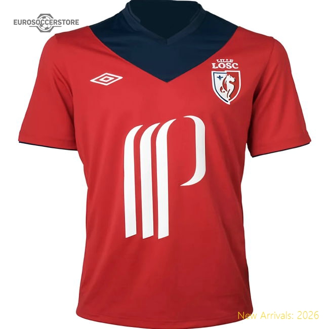 2012-13 Lille Umbro Home Football Shirt-Vantage Point Soccer